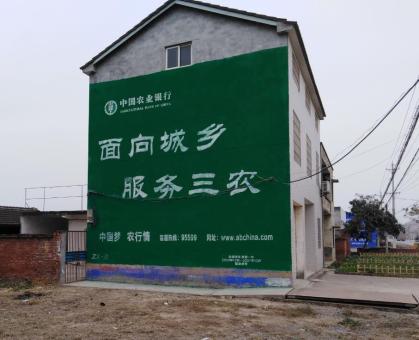 牟定为什么制作墙体广告