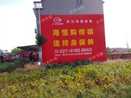 牟定墙体广告影响褪色的因素