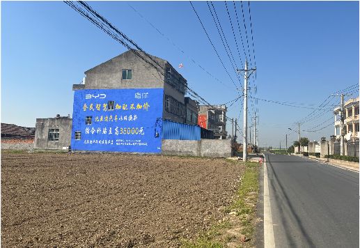 牟定墙体广告用的是什么漆？