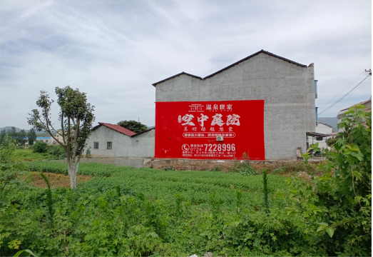牟定做墙体广告的意义