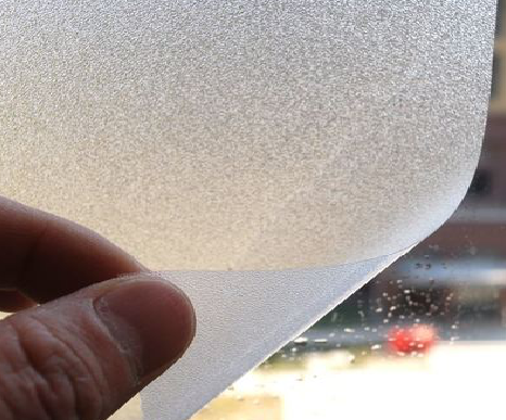 牟定玻璃门外面粘广告用什么材料好？